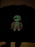 Youth Glow-in-the-dark Halloween t-shirt - Paw Prints Screen Printing