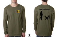 Double N Dino Mom/Dad - Unisex Cotton Long Sleeves