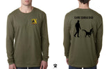 Double N Dino Mom/Dad - Unisex Cotton Long Sleeves