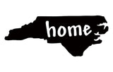 Vinyl Decal North Carolina Home State