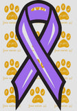 periwinkle cancer ribbon