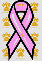 pink cancer ribbon