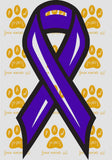 purple cancer ribbon