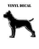 Vinyl Decal Cane Corso Silhouette