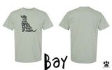 Time Spent with Dogs is Never Wasted Comfort Colors T-shirts