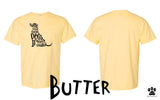 Time Spent with Dogs is Never Wasted Comfort Colors T-shirts
