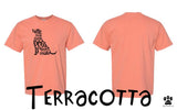 Time Spent with Dogs is Never Wasted Comfort Colors T-shirts