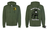 Double N Unisex Zip-Up Hoodie