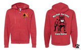 Double N Unisex Zip-Up Hoodie