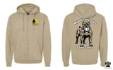 Double N Unisex Zip-Up Hoodie