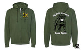 Double N Unisex Zip-Up Hoodie