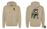 Double N Unisex Zip-Up Hoodie