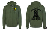Double N Unisex Zip-Up Hoodie