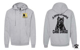 Double N Unisex Zip-Up Hoodie