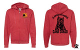 Double N Unisex Zip-Up Hoodie