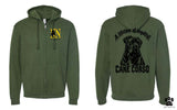 Double N Unisex Zip-Up Hoodie
