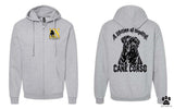 Double N Unisex Zip-Up Hoodie