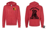 Double N Unisex Zip-Up Hoodie