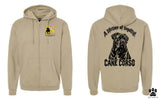 Double N Unisex Zip-Up Hoodie
