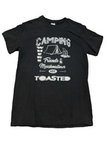 Camping T-shirt - Paw Prints Screen Printing
